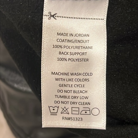 CeCe Faux Leather Leggings - Picture 5 of 6